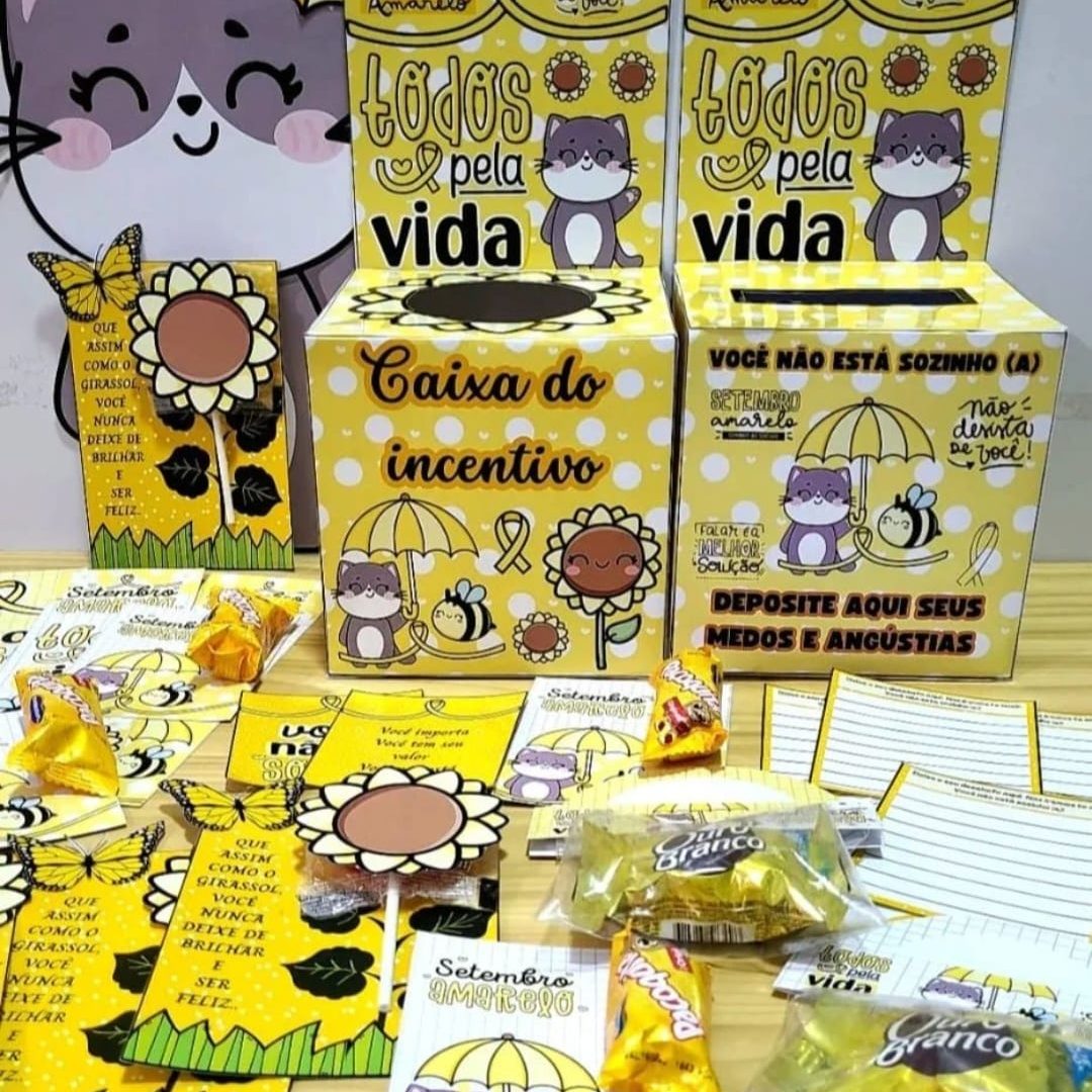 KIT SETEMBRO AMARELO 🌻