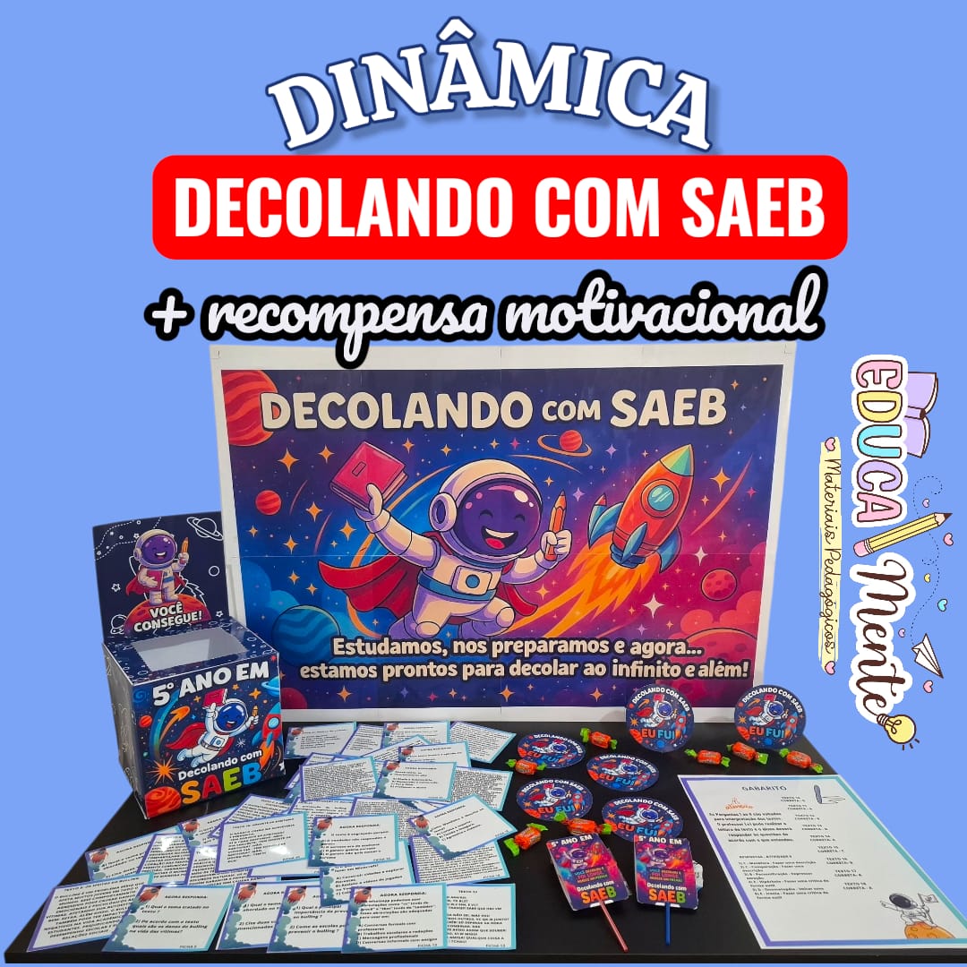 ⭐ DINÂMICA DECOLANDO COM SAEB 5° ANO ⭐