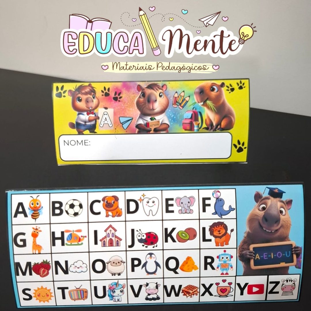 🧡🩷 CRACHÁ DE MESA CAPIVARAS 🩷🧡