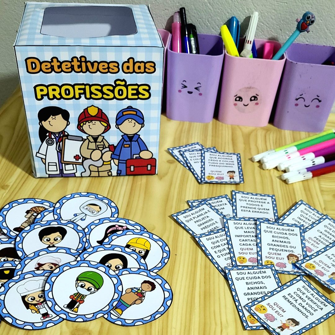 🕵️DETETIVE DAS PROFISSÕES👷