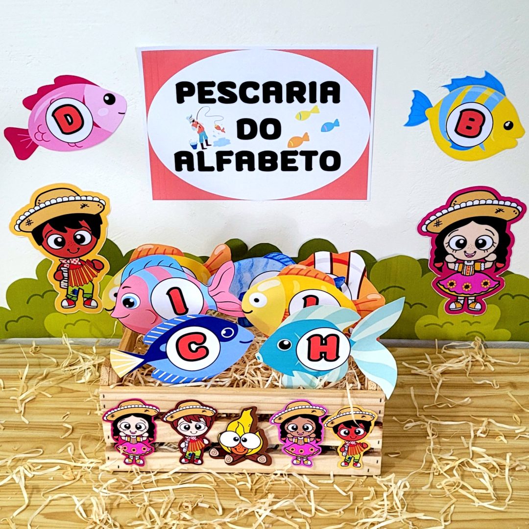 🎣PESCARIA DO ALFABETO