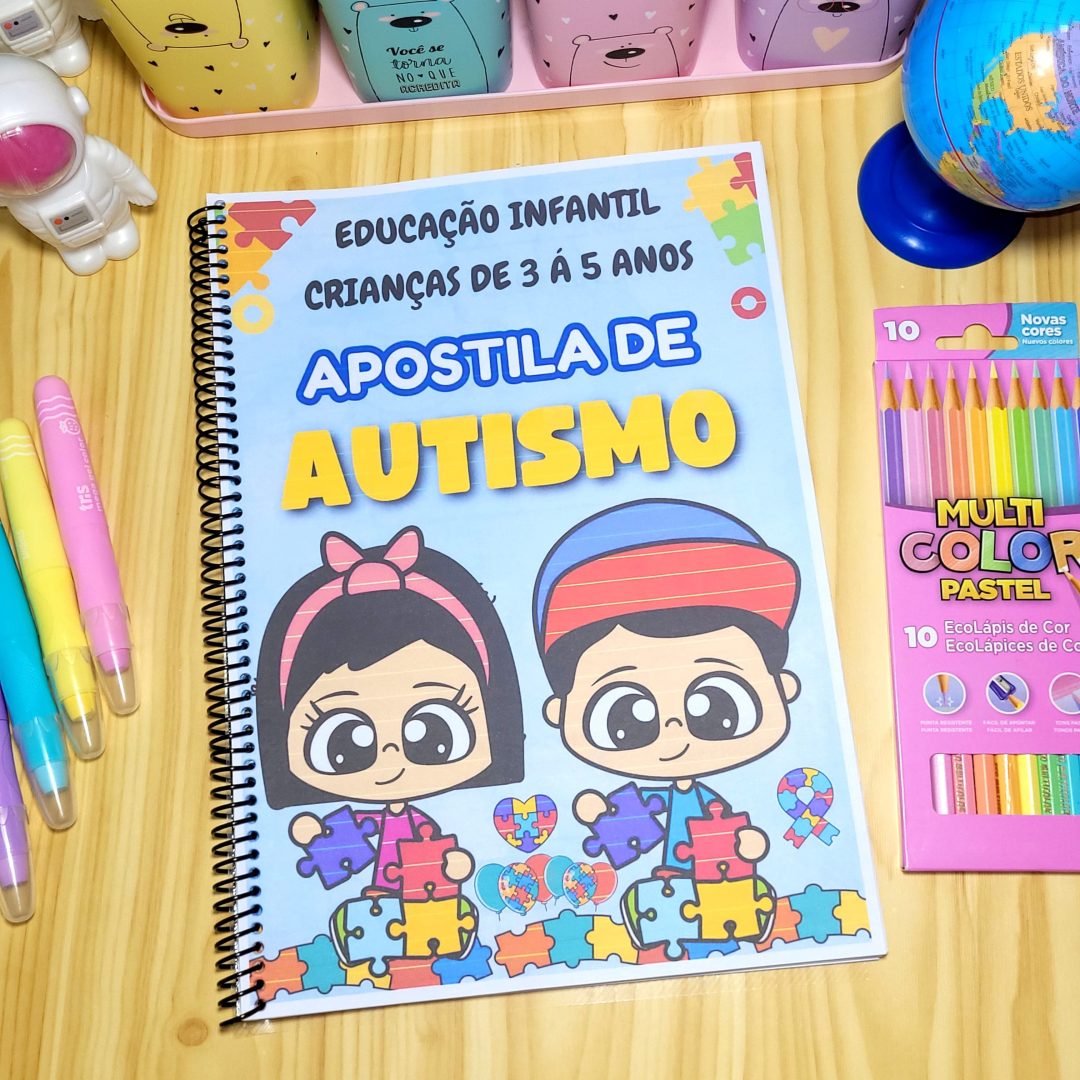 💙🧩 APOSTILA AUTISMO – MATERNAL E PRÉ-ESCOLA (70 PÁGINAS)