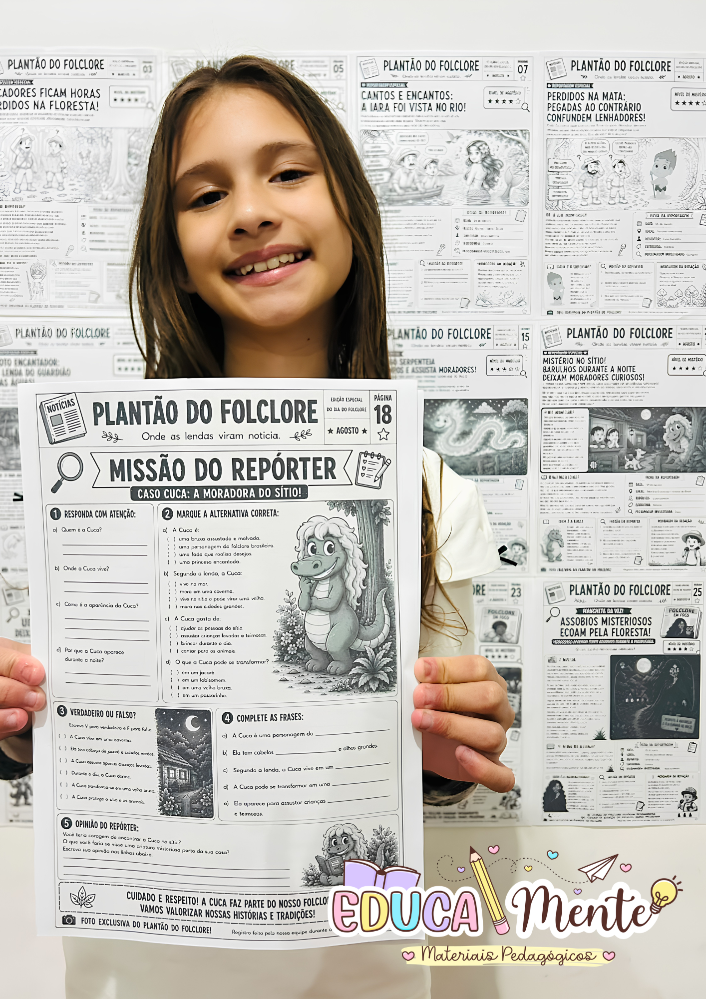 🗞️🧡 PLANTÃO DO FOLCLORE: Onde as lendas viram notícia! ✨LANÇAMENTO! - Imagem 4