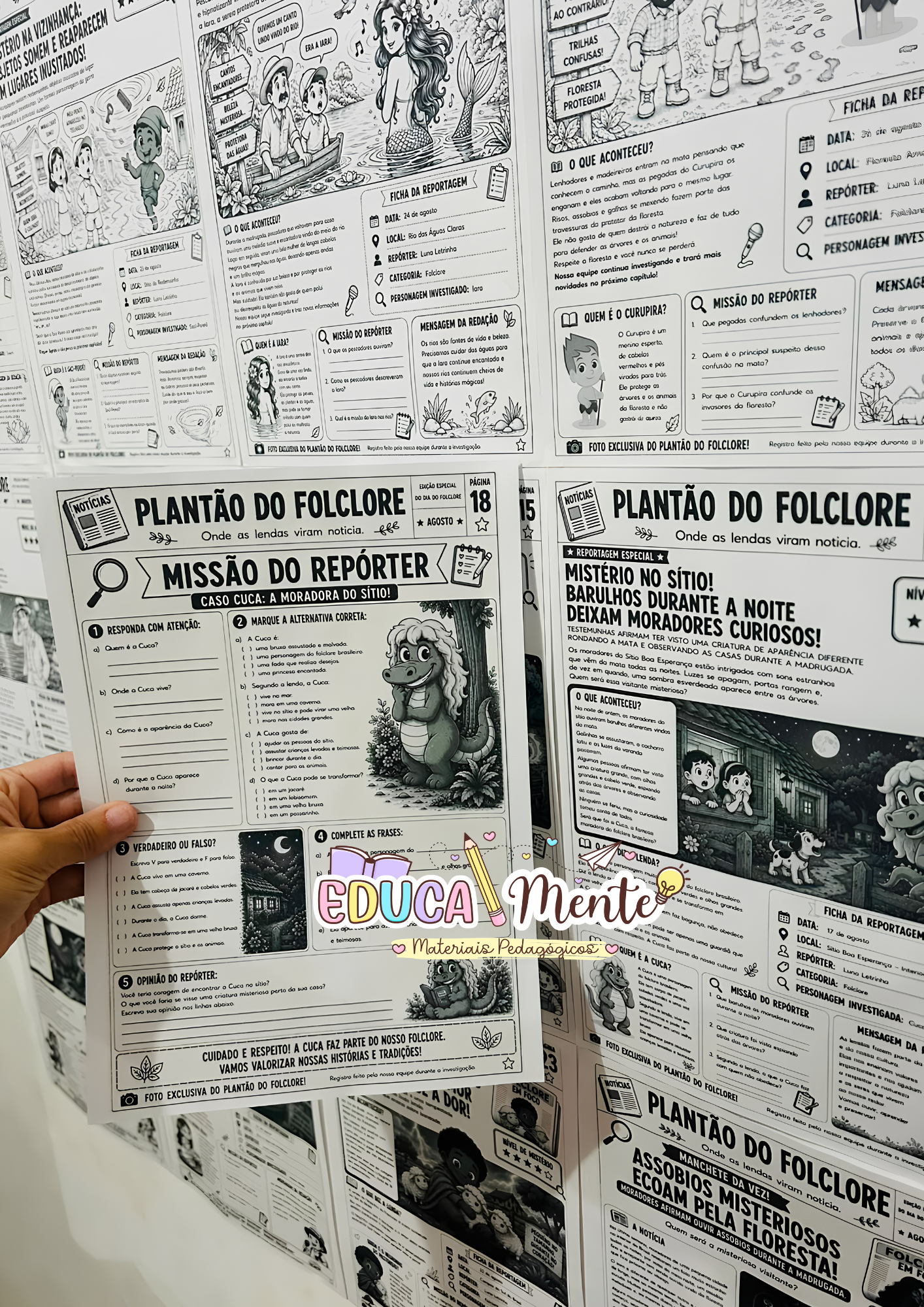 🗞️🧡 PLANTÃO DO FOLCLORE: Onde as lendas viram notícia! ✨LANÇAMENTO! - Imagem 5