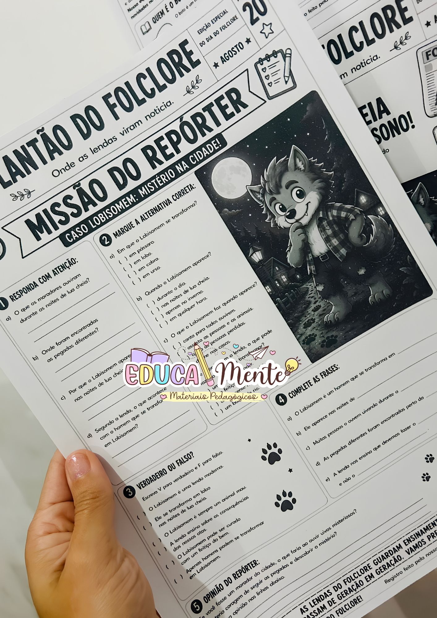 🗞️🧡 PLANTÃO DO FOLCLORE: Onde as lendas viram notícia! ✨LANÇAMENTO! - Imagem 10