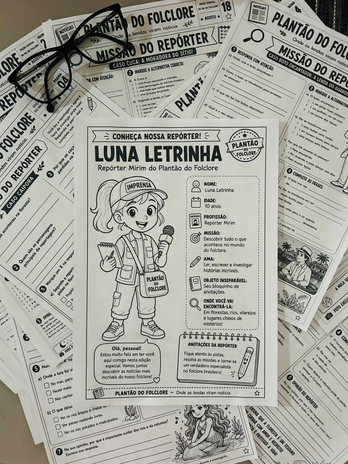 🗞️🧡 PLANTÃO DO FOLCLORE: Onde as lendas viram notícia! ✨LANÇAMENTO! - Imagem 2