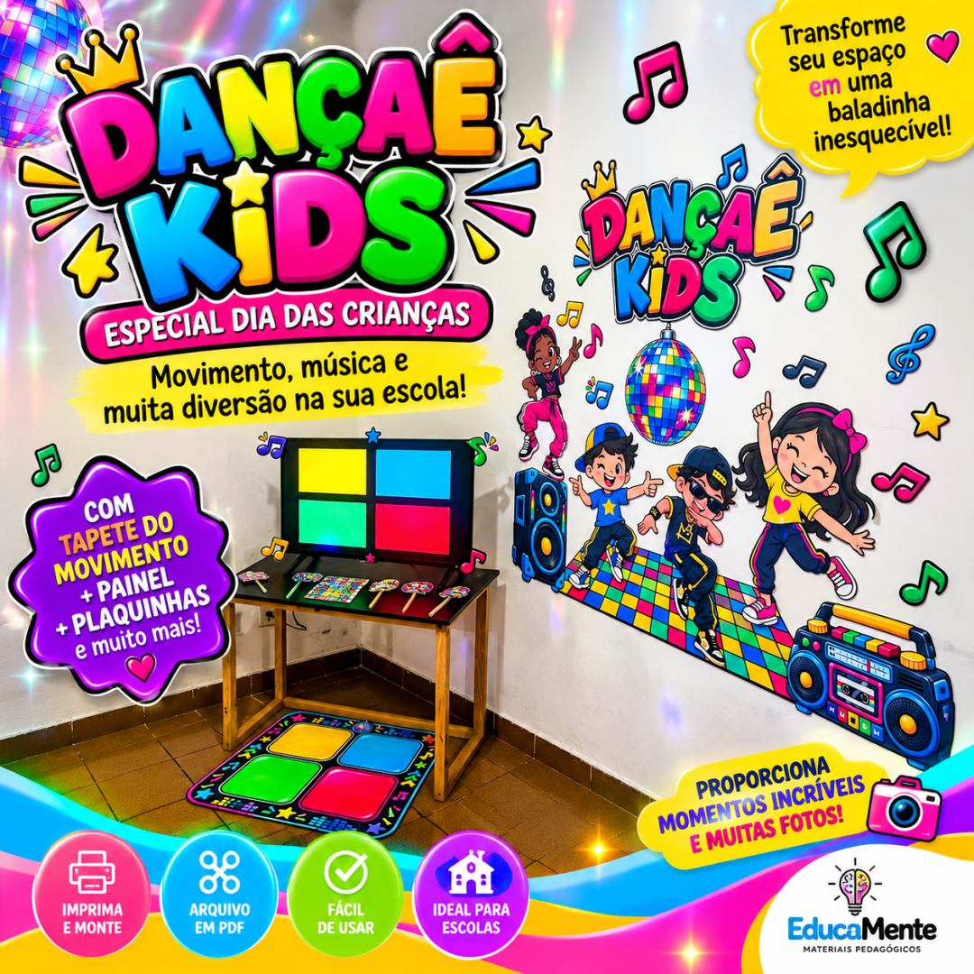 🪩🎶 DANÇAÊ KIDS✨ESPECIAL DIA DAS CRIANÇAS🥳