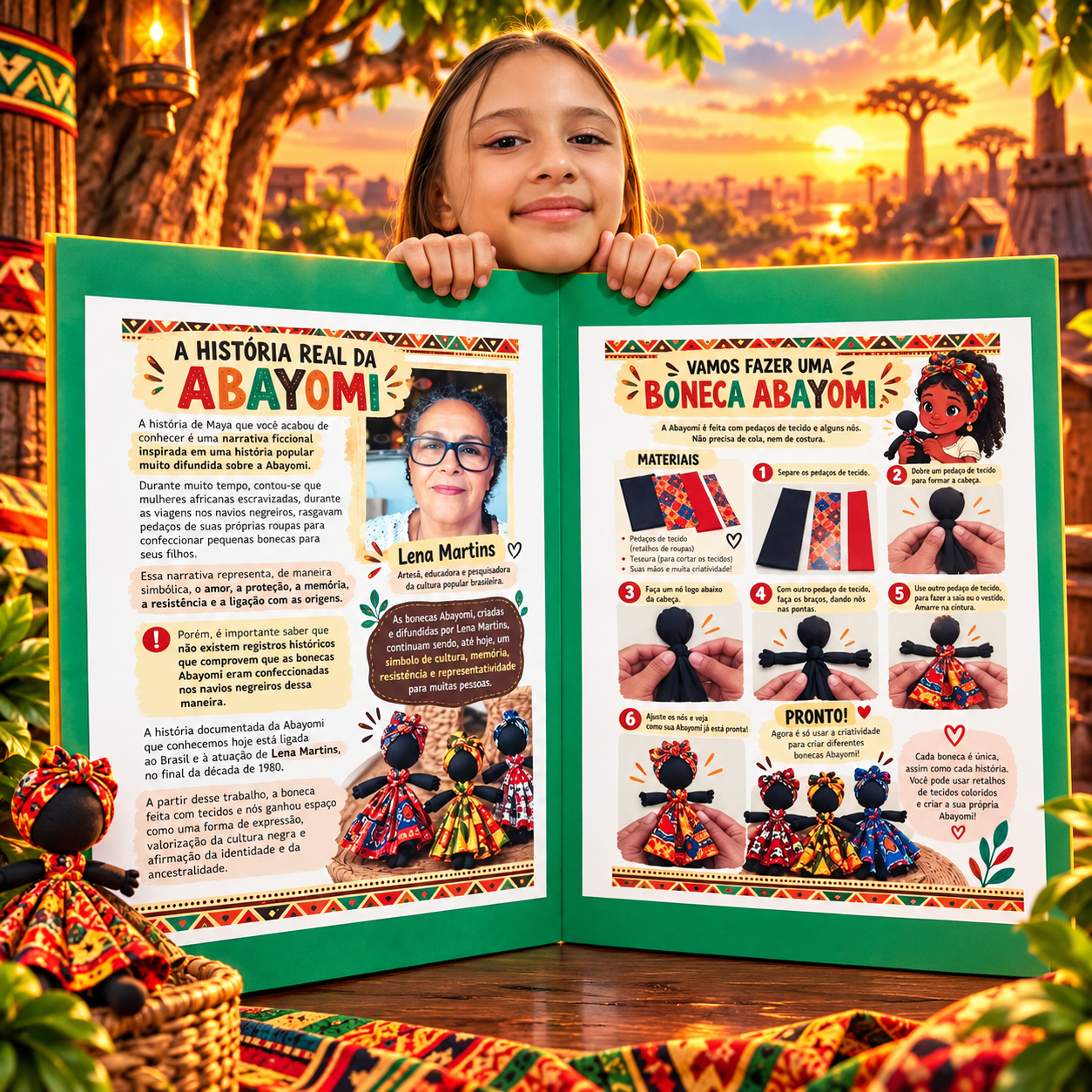 👧🏾✨ ABAYOMI EM: O PRESENTE DE MAYA 🤎 - Imagem 5