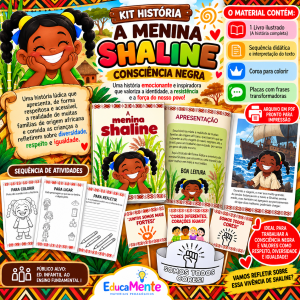 Kit Educativo A Menina Shaline