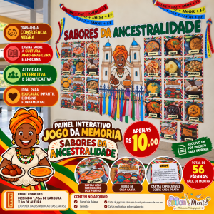 Painel Interativo Sabores da Ancestralidade