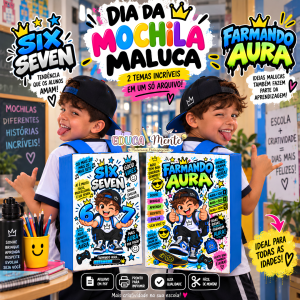 criativo mochila menino